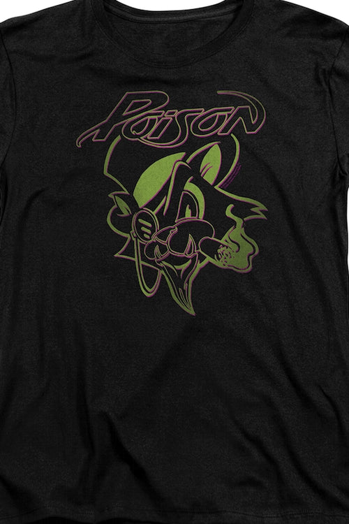 Womens Neon Cat Poison Shirtmain product image