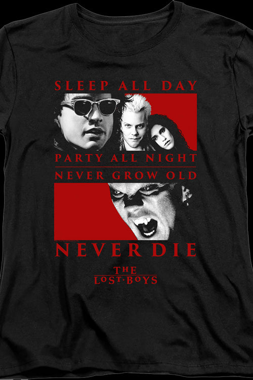 Womens Never Die Lost Boys Shirtmain product image