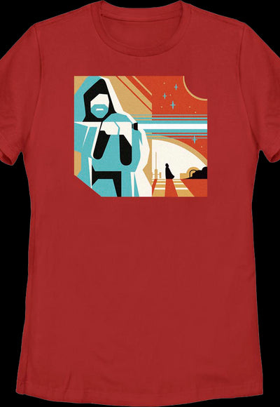 Womens Obi-Wan Kenobi Graphic Poster Star Wars Shirt
