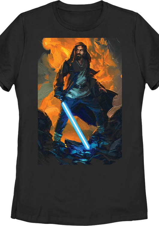 Womens Obi-Wan Kenobi Painting Star Wars Shirt - main product image