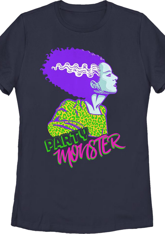 Womens Party Monster Bride Of Frankenstein Shirt - main product image