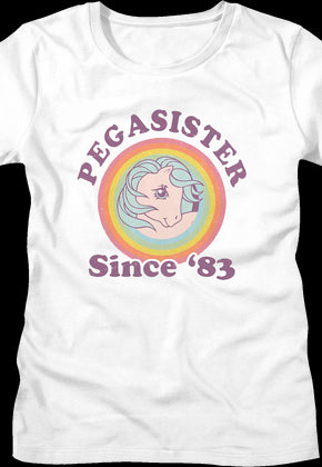 Womens Pegasister Since '83 My Little Pony Shirt