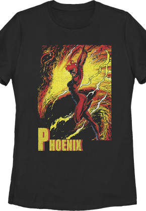 Womens Phoenix Marvel Comics Shirt