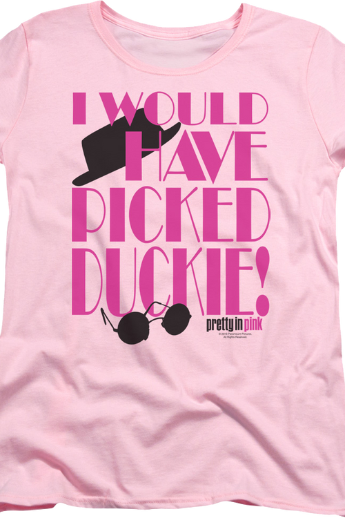 Womens Picked Duckie Pretty In Pink Shirt