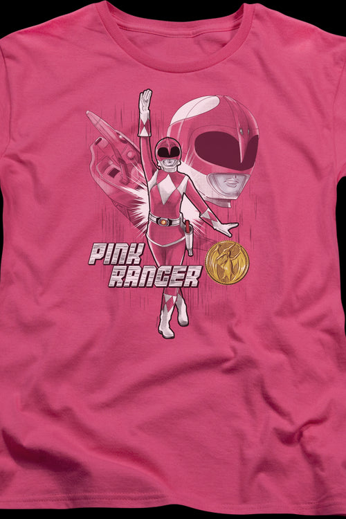 Womens Pink Ranger Mighty Morphin Power Rangers Shirtmain product image