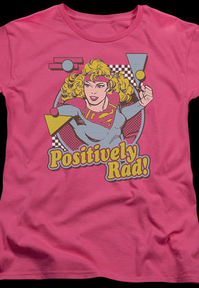 Womens Positively Rad Supergirl Shirt