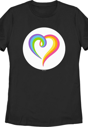 Womens Rainbow Heart Care Bears Shirt