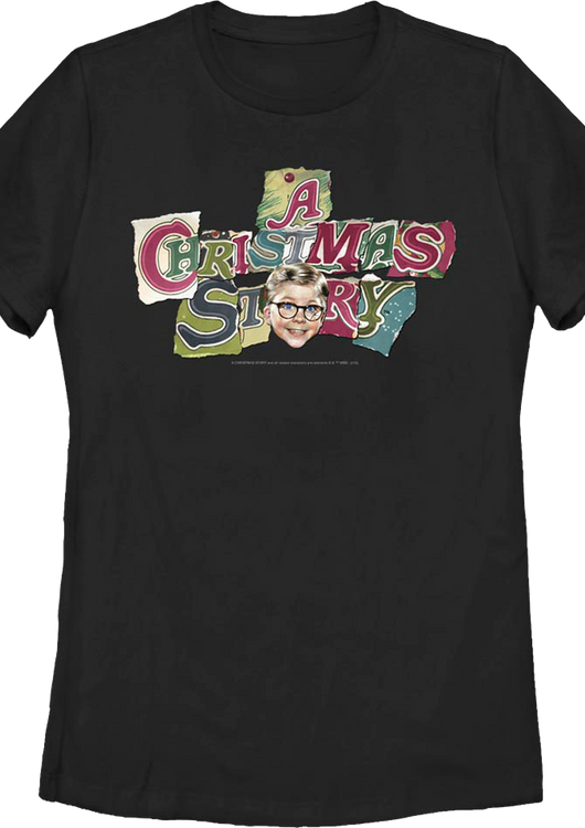 Womens Ralphie Logo A Christmas Story Shirt - main product image