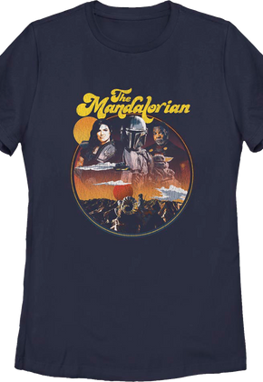 Womens Razor Crest Crew The Mandalorian Star Wars Shirt