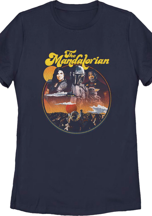 Womens Razor Crest Crew The Mandalorian Star Wars Shirt - main product image