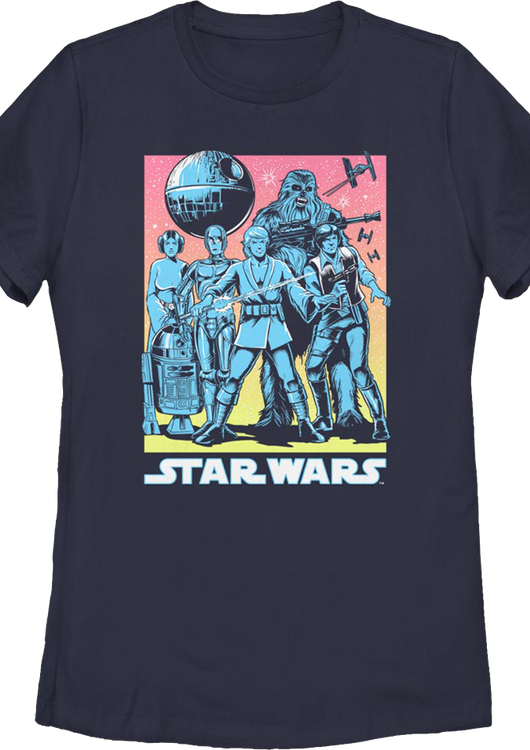 Womens Rebel Alliance Star Wars Shirt - main product image
