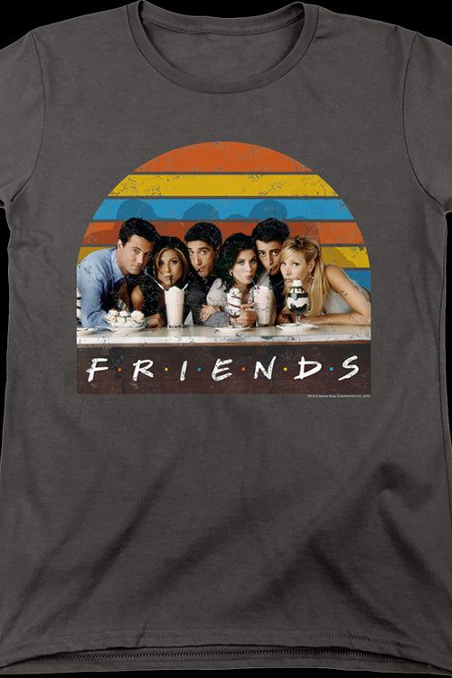 Womens Retro Friends Shirtmain product image