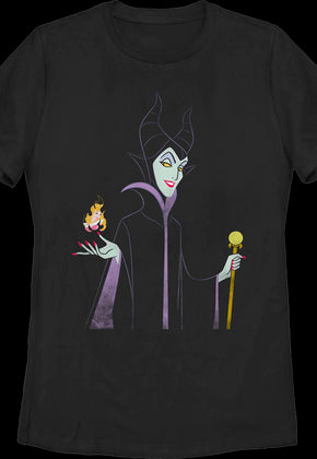 Womens Retro Maleficent Sleeping Beauty Shirt