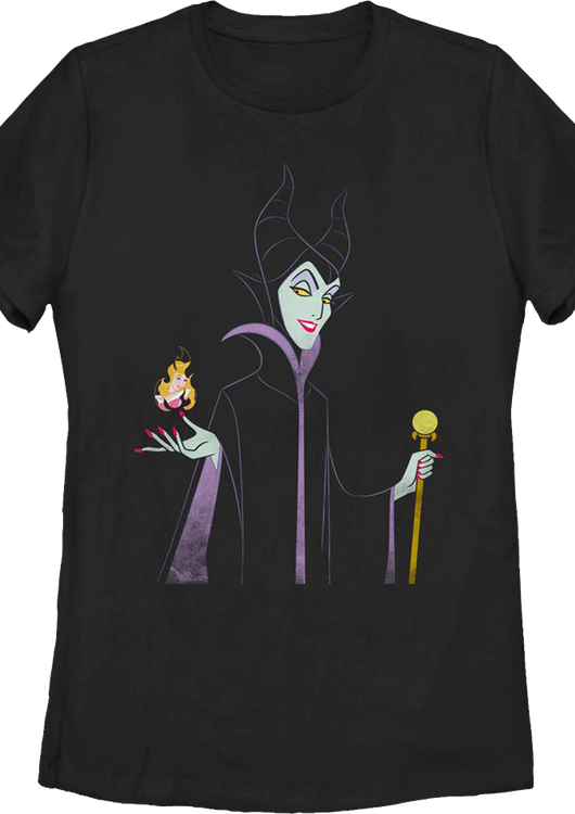 Womens Retro Maleficent Sleeping Beauty Shirt - main product image