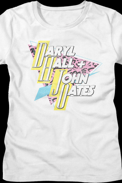 Womens Retro Shapes Hall & Oates Shirtmain product image