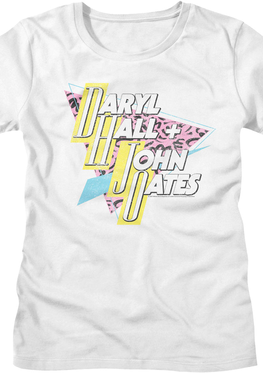 Womens Retro Shapes Hall & Oates Shirt - main product image