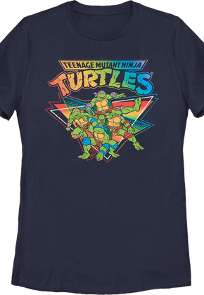 Womens Retro Teenage Mutant Ninja Turtles Shirt