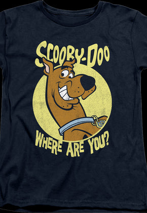 Womens Scooby-Doo Where Are You Shirt