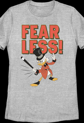 Womens Scrooge McDuck Fearless DuckTales Shirt