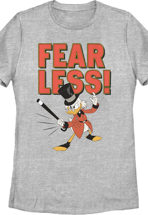 Womens Scrooge McDuck Fearless DuckTales Shirt