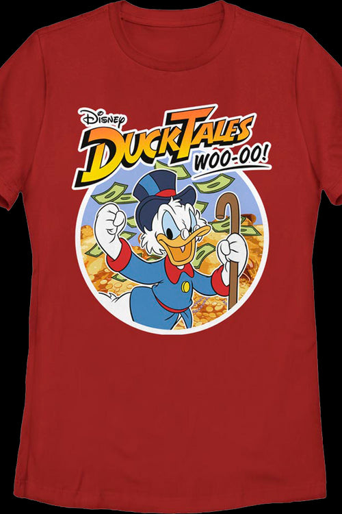 Womens Scrooge McDuck Money Vault DuckTales Shirtmain product image