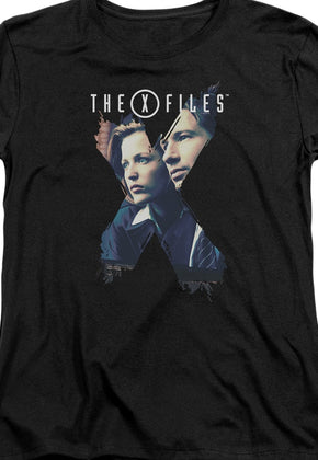 Womens Scully and Mulder X-Files Shirt