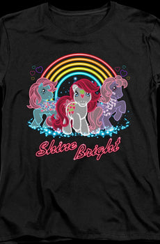 Womens Shine Bright My Little Pony Shirt