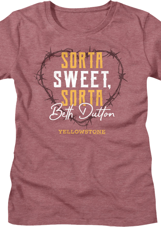 Womens Sorta Sweet Yellowstone Shirt - main product image