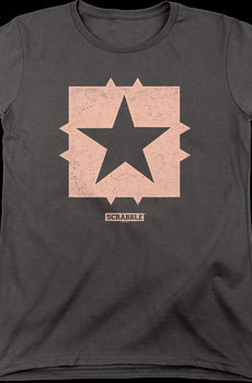 Womens Star Scrabble Shirt