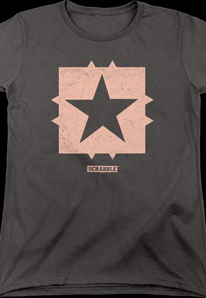 Womens Star Scrabble Shirt