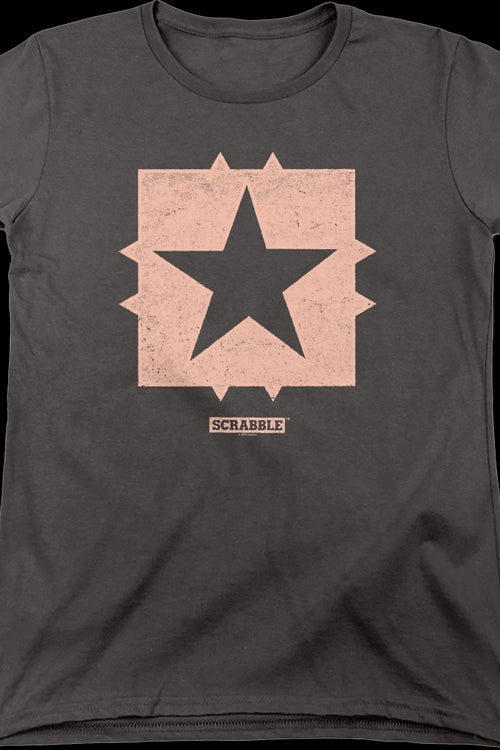Womens Star Scrabble Shirtmain product image