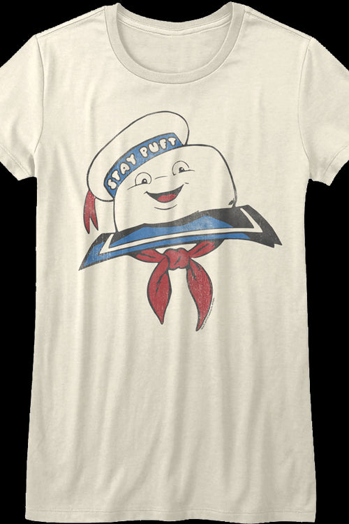 Womens Stay Puft Marshmallow Man Real Ghostbusters Shirtmain product image