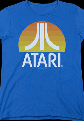 Womens Sunrise Atari Logo Shirt
