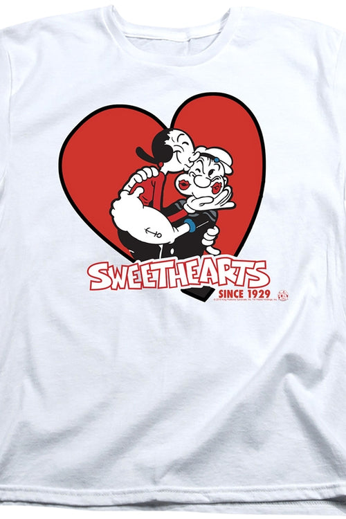Womens Sweethearts Olive Oyl and Popeye Shirtmain product image