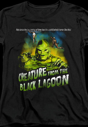 Womens Tagline Creature From The Black Lagoon Shirt