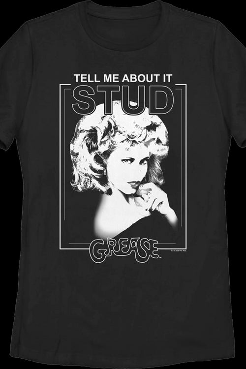 Womens Tell Me About It Stud Grease Shirtmain product image