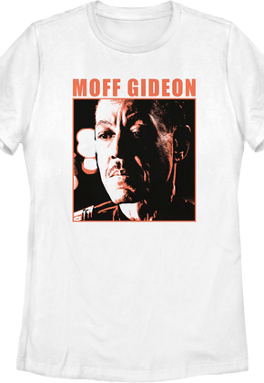 Womens The Mandalorian Moff Gideon Photo Star Wars Shirt
