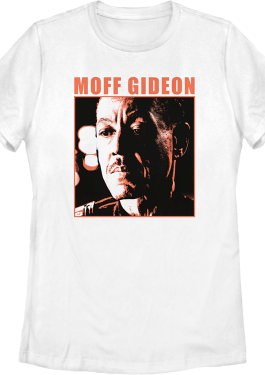 Womens The Mandalorian Moff Gideon Photo Star Wars Shirt - main product image