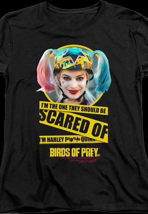 Womens They Should Be Scared Of Harley Quinn Birds Of Prey Shirt