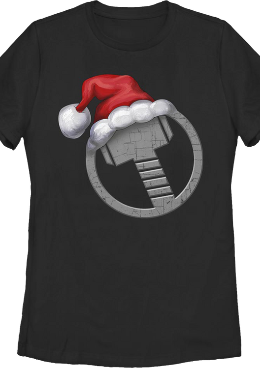 Womens Thor Marvel Comics Christmas Shirt - main product image