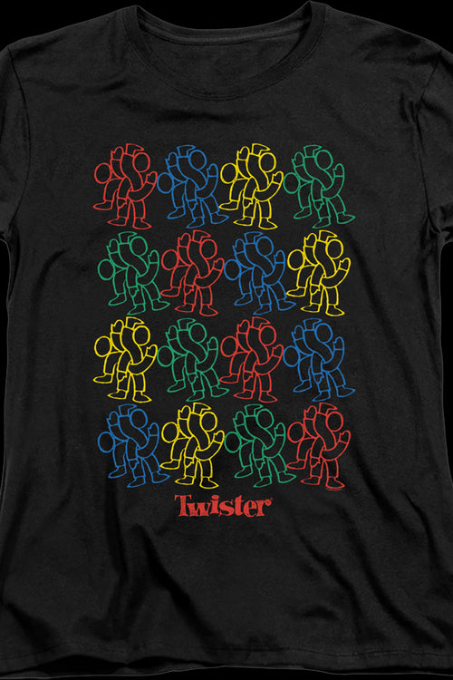 Womens Tied Up In Knots Twister Shirtmain product image
