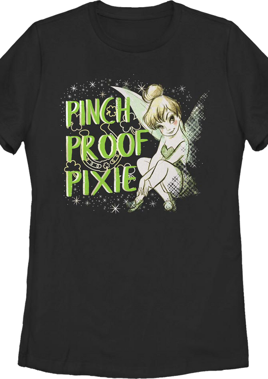Womens Tinker Bell Pinch Proof Pixie Disney Shirt - main product image