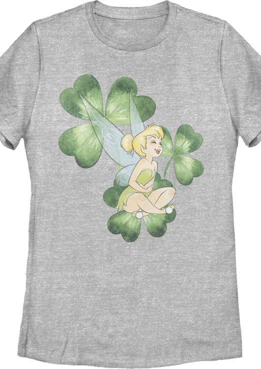 Womens Tinker Bell St. Patrick's Day Disney Shirt - main product image