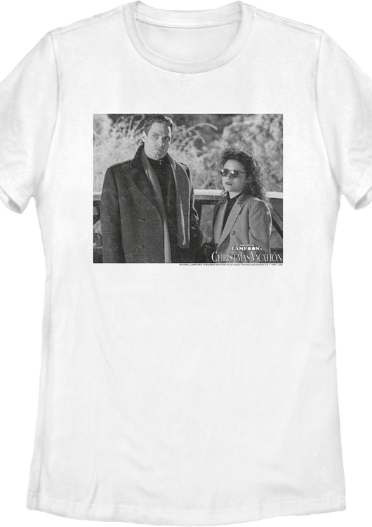 Womens Todd And Margo Photo Christmas Vacation Shirt - main product image