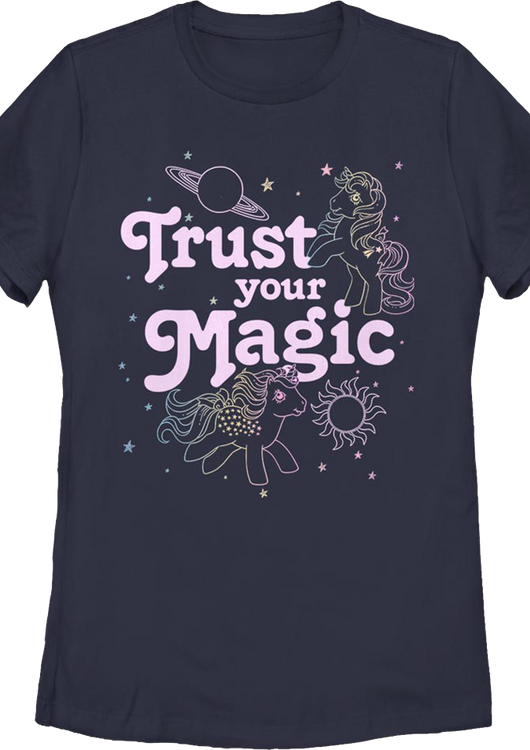 Womens Trust Your Magic My Little Pony Shirt - main product image