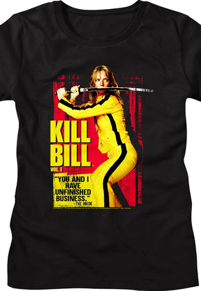 Womens Unfinished Business Kill Bill Shirt