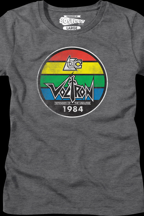 Womens Vintage 1984 Stripes Voltron Shirtmain product image