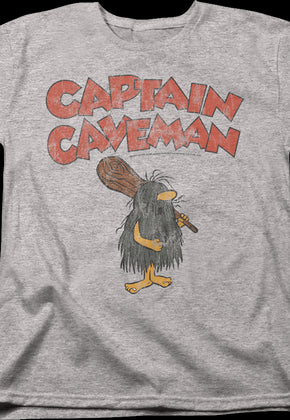 Womens Vintage Captain Caveman Shirt