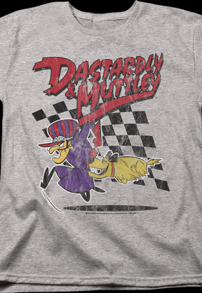 Womens Vintage Dastardly & Muttley Wacky Races Shirt