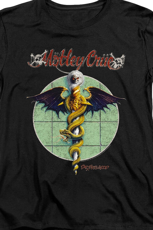 Womens Vintage Dr. Feelgood Motley Crue Shirtmain product image